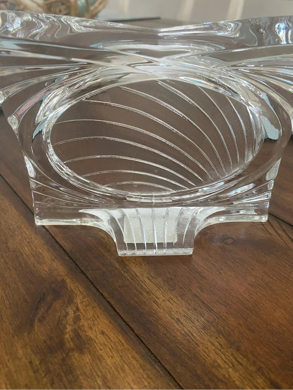 MIKASA Essence Crystal Glass Picture Frame Elegant Home Decor Keepsake Vintage